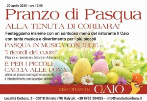 Composizione di uova colorate e fiori di campo